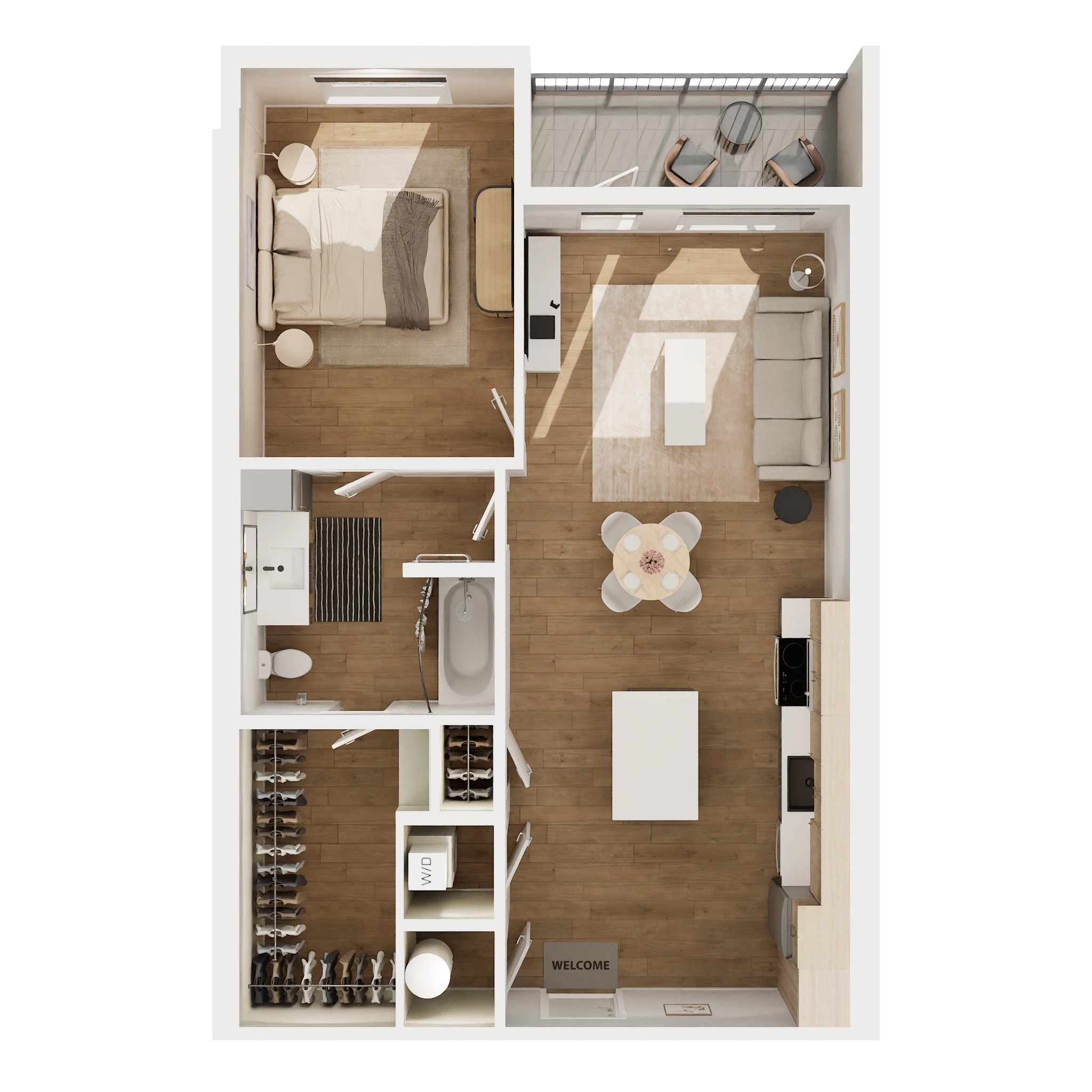 A1 floor plan